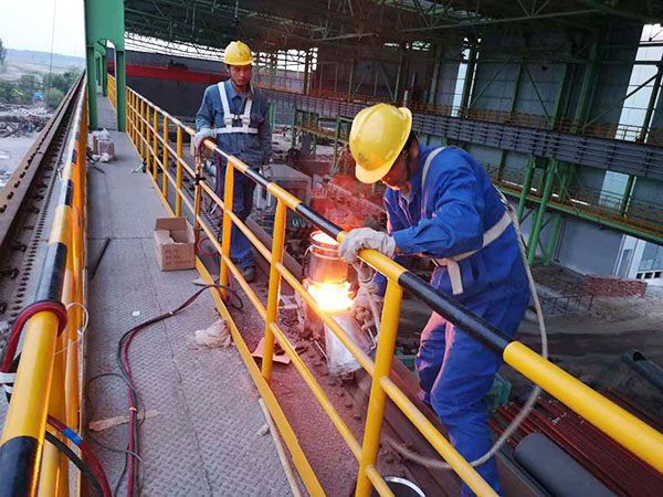 唐山市豐南區(qū)小集鎮(zhèn)全豐薄板有限公司焊接工程